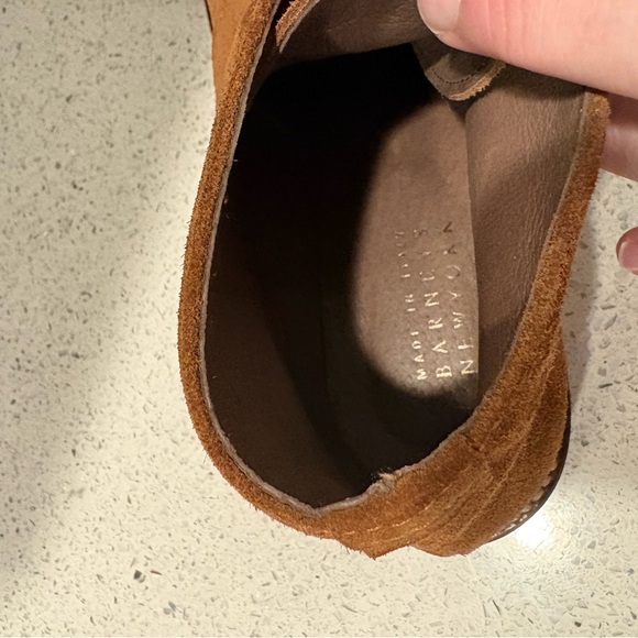 Barneys New York Brown Suede Chukka Boots main image 8